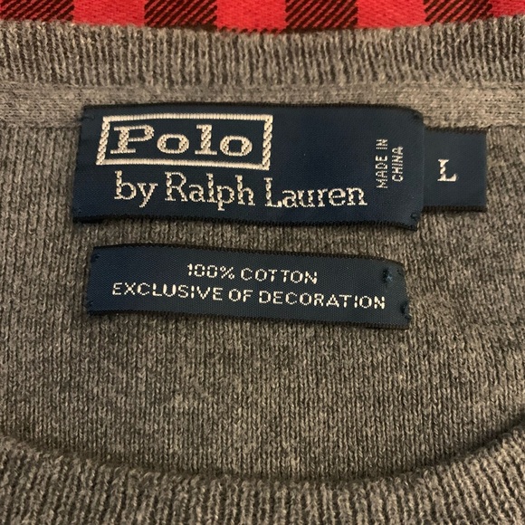 RL POLO 100% Cotton Crew Neck Sweater - Picture 3 of 7